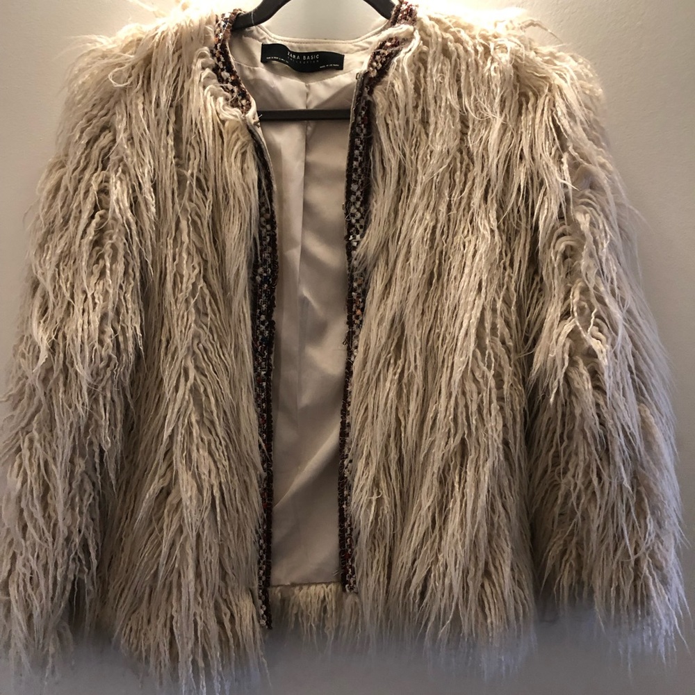 Zara Faux Fur Jacket